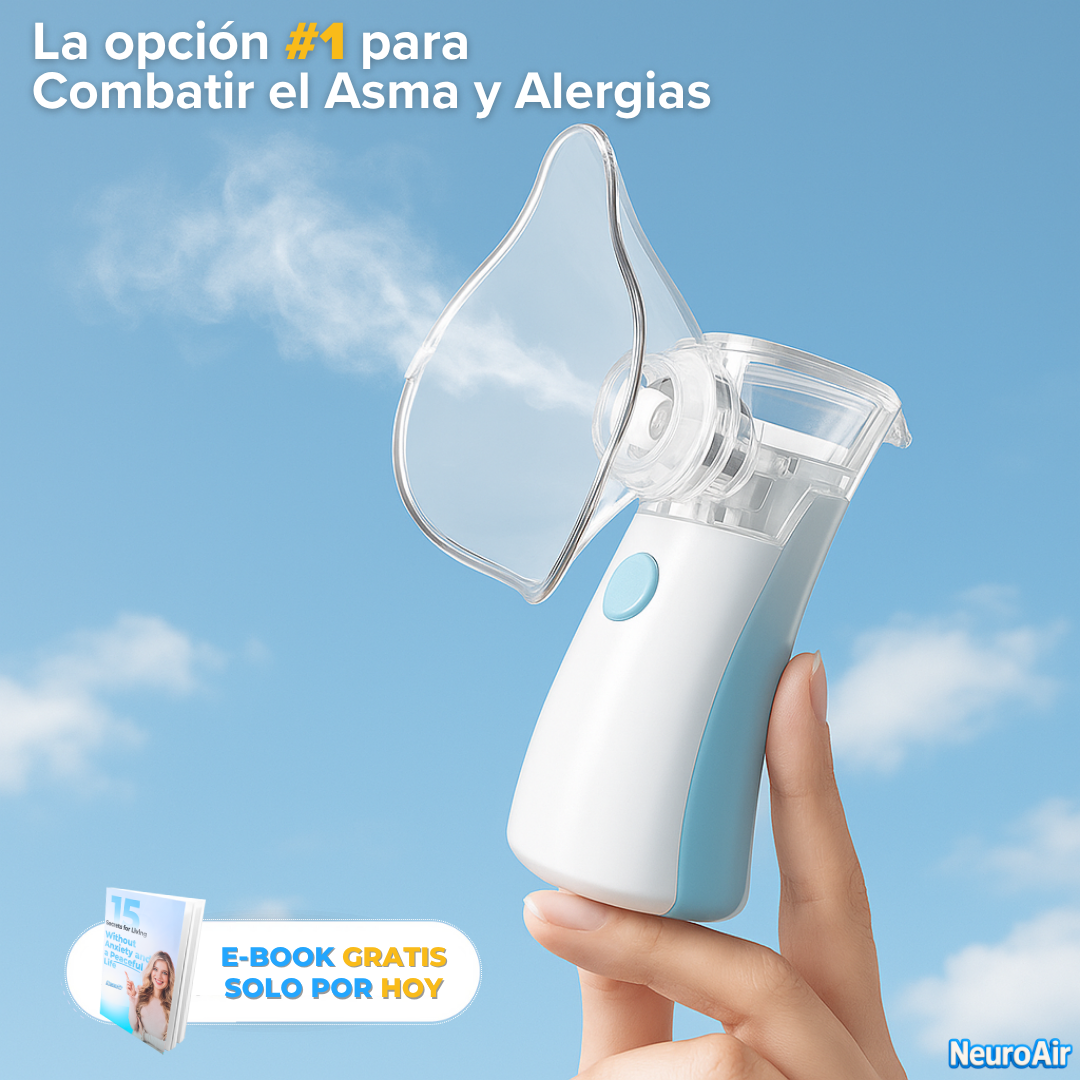 Nebulizador | Evita Alergias, Bronquitis y Fortalece el Sistema Respiratorio