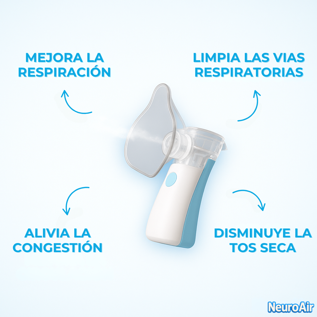 Nebulizador | Previene y Alivia Naturalmente la Congestión