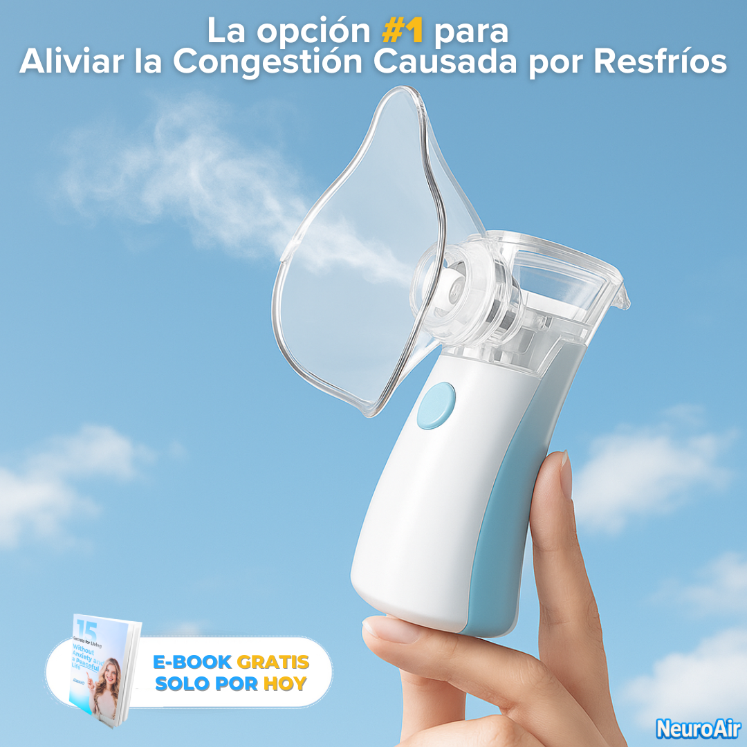 Nebulizador | Previene y Alivia Naturalmente la Congestión