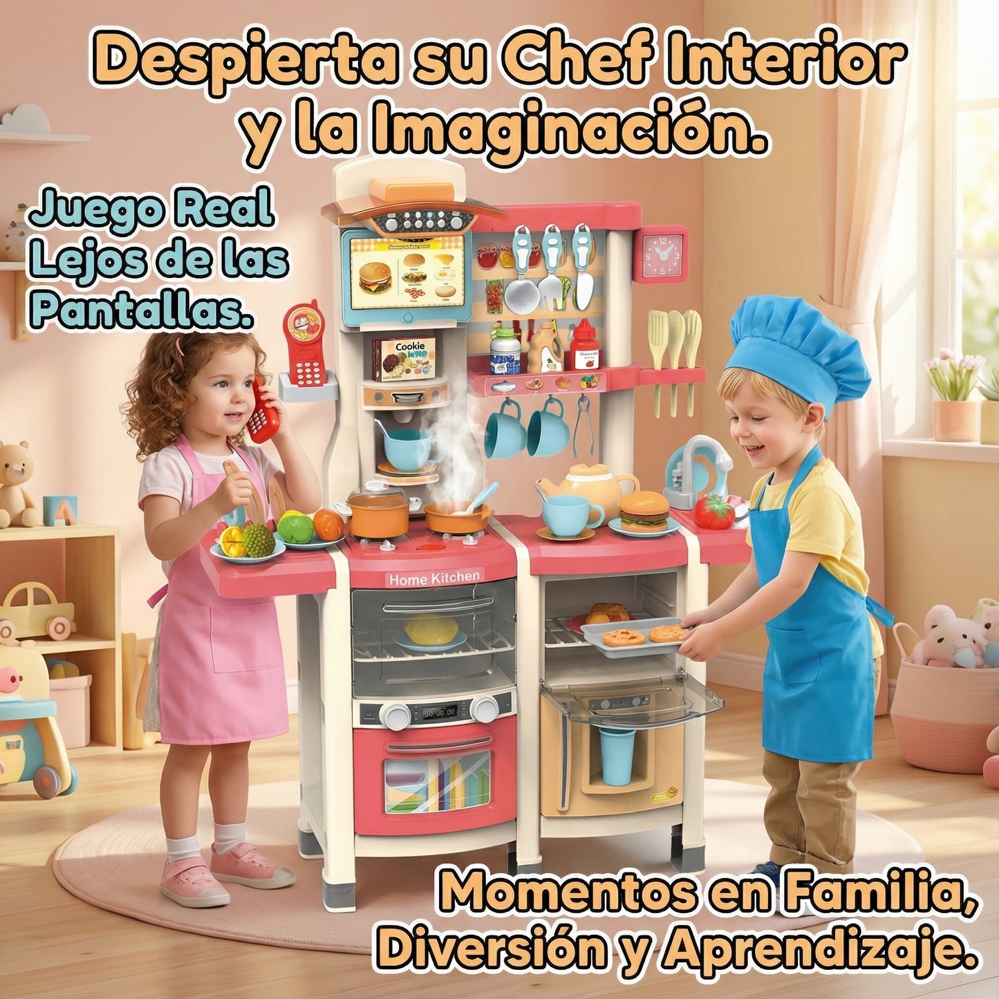 Cocina de Juguete | El Mejor Regalo para el Día del Niño