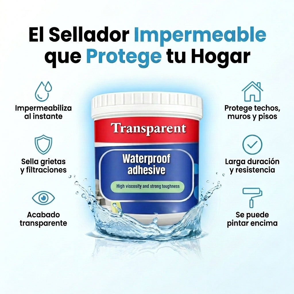 Sellador Impermeable | Sella Filtraciones y Goteras