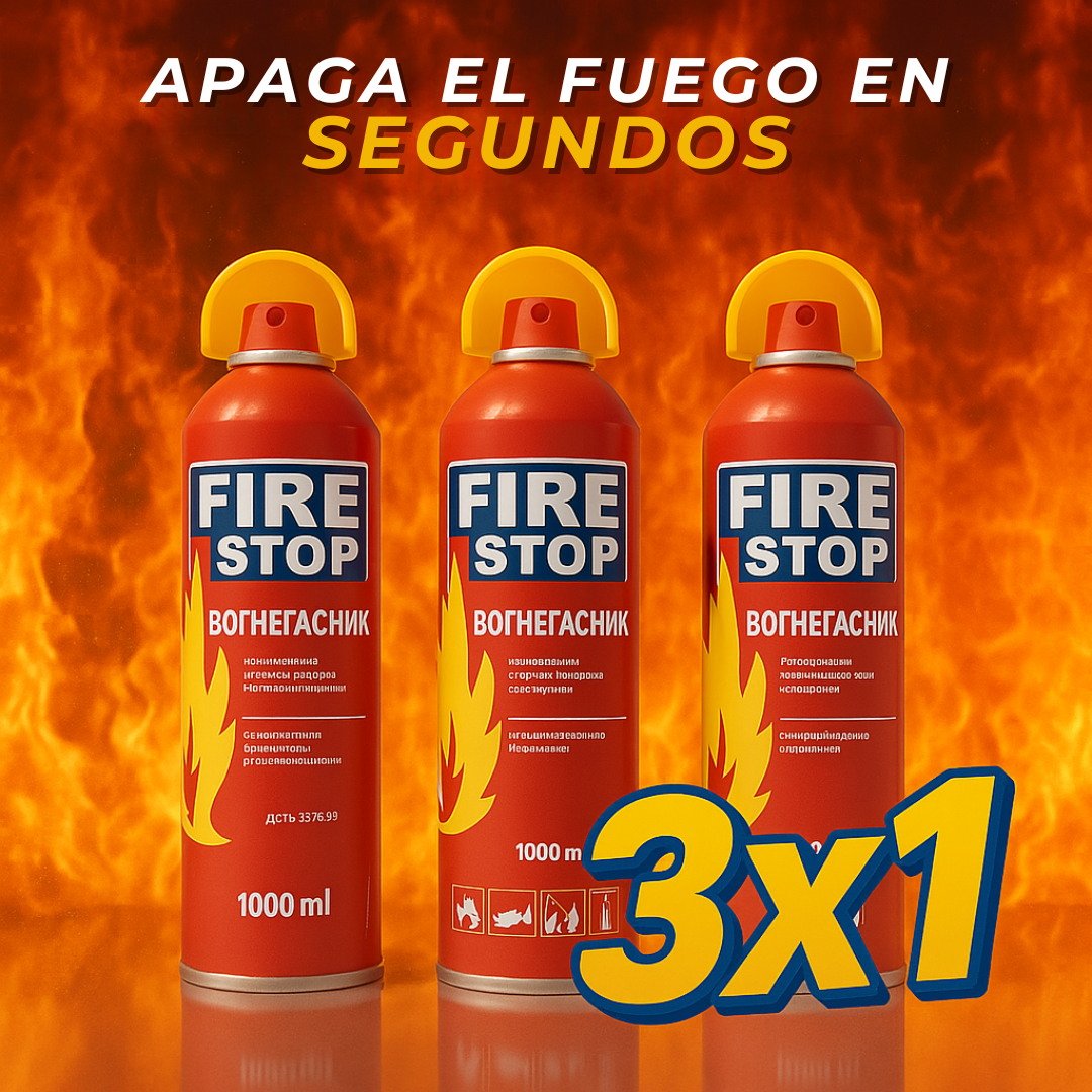 3X1 | EXTINTOR DE EMERGENCIA E INCENDIOS