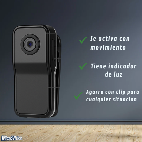 Cámara Portátil HD | Graba Robos, Abusos y Más