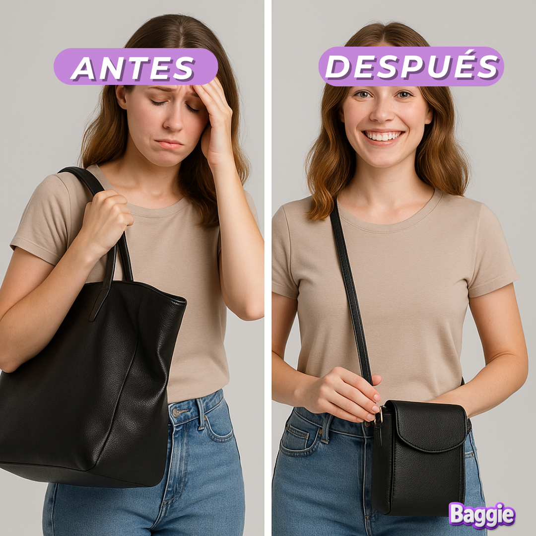 Cartera Anti Robos | Cartera de Mano Cruzada 4 en 1 (Lleva 2 Paga 1)