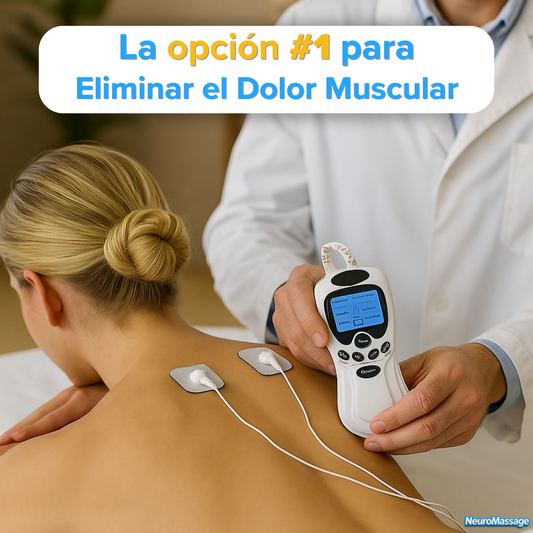 Electro Estimulador Portátil | Alivia el Dolor Muscular en Casa Desde el Primer Uso