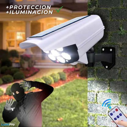 Foco Solar con Sensor de Movimiento | Protege tu Hogar de Intrusos