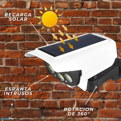 Foco Solar con Sensor de Movimiento | Protege tu Hogar de Intrusos