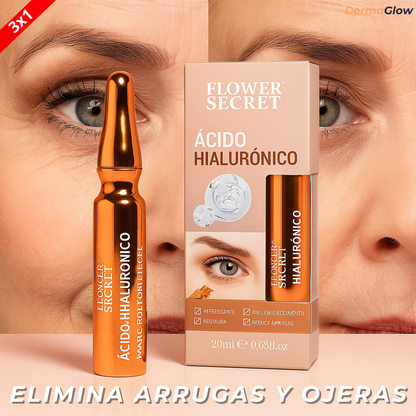 Roll-On Ácido Hialurónico | Refresca y Energiza tus Ojos (Lleva 3 y Paga 1)