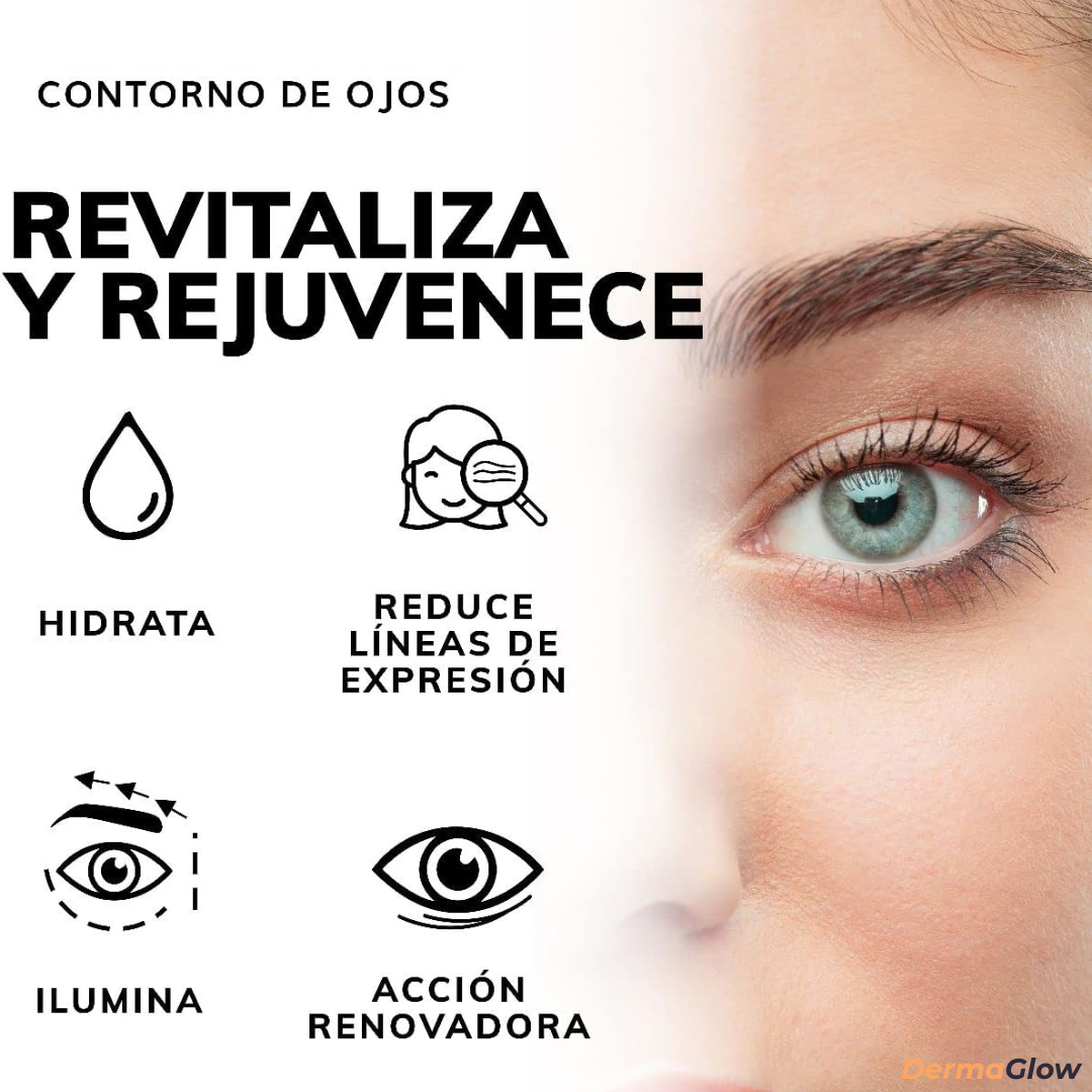 Roll-On Ácido Hialurónico | Refresca y Energiza tus Ojos (Lleva 3 y Paga 1)
