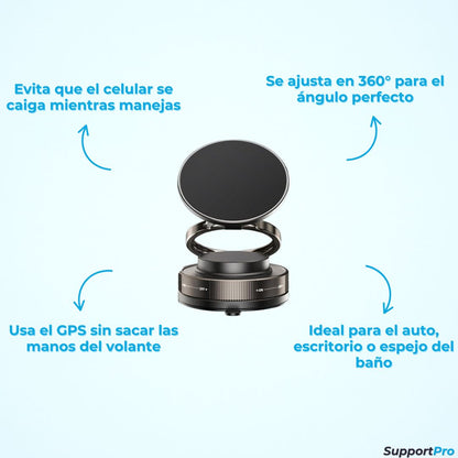 Soporte Magnético | Conduce sin distracciones (Lleva 2 Paga 1)