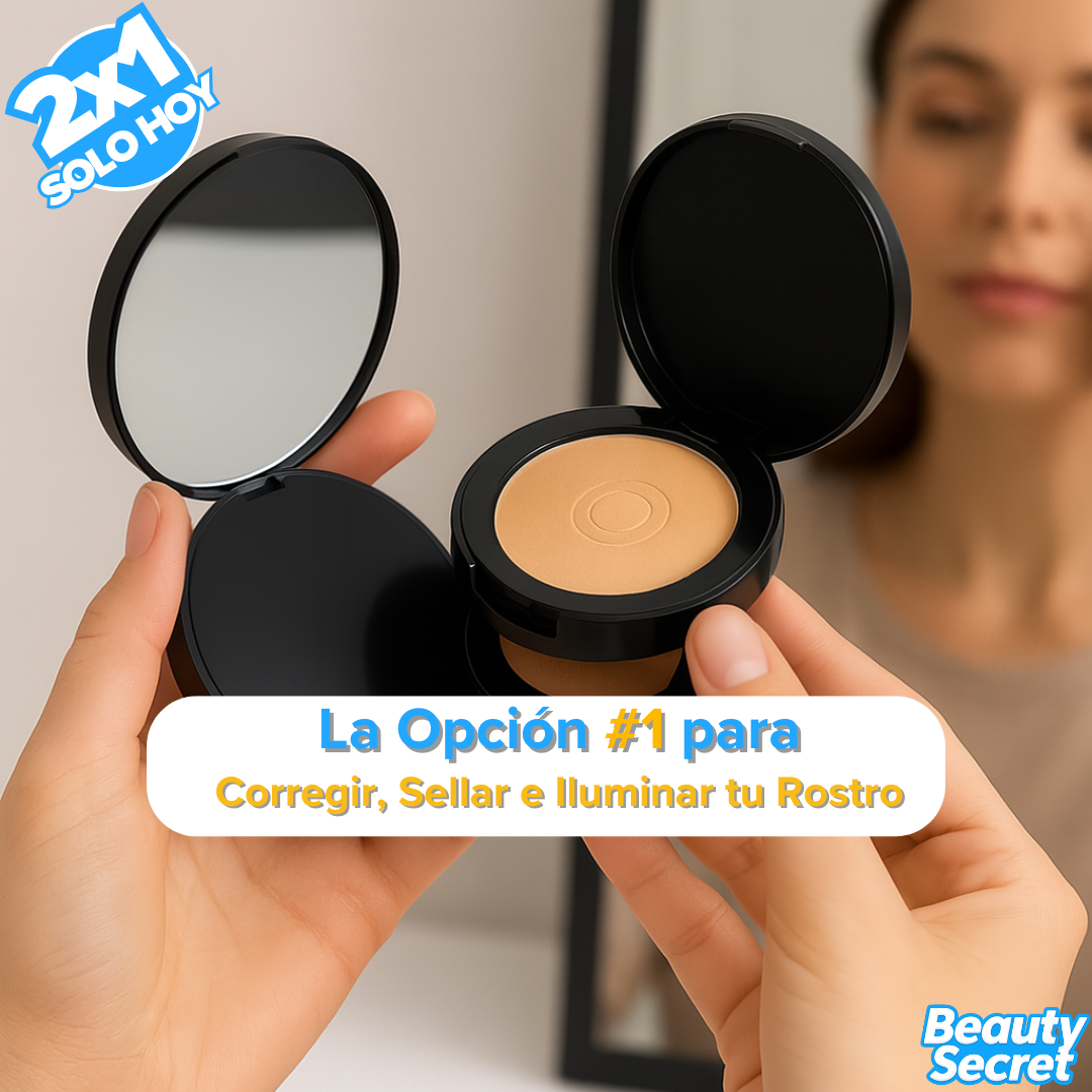 Maquillaje 3 en 1 | Corrige, Sella e Ilumina tu Piel (Lleva 2 Paga 1)