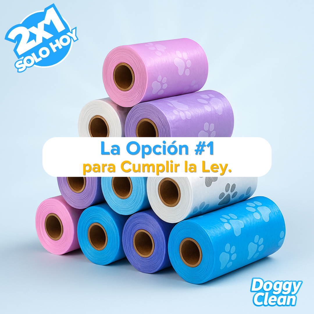 Bolsitas para Mascotas | Recoge desechos y Evita Multas (Lleva 2 Paga 1)