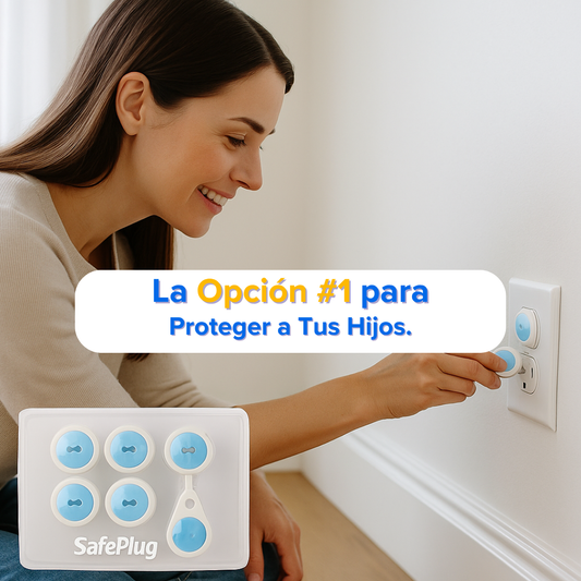 Seguro de Enchufe  Protector Anti-Niños (Lleva 6 Paga 1)