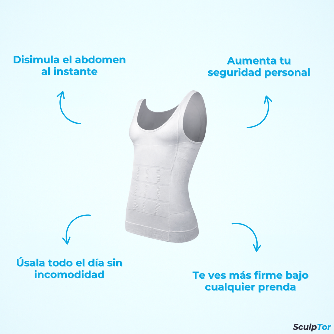 Camiseta Compresiva | Moldea tu Abdomen (Lleva 2 Paga 1)
