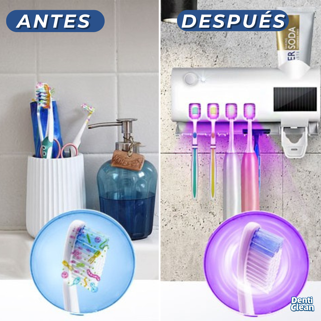 Porta Cepillos con Protección UV Anti Bacteriana