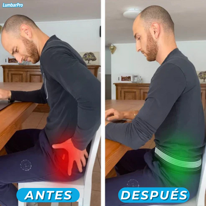 Faja Térmica | Alivia el Dolor de Ciática, Espalda, Caderas y Nervios Pinzados