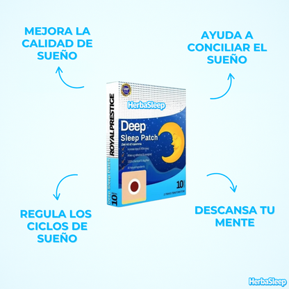 20 Parches para Dormir | Consigue un Sueño Profundo sin Pastillas (Lleva 2 Paga 1)