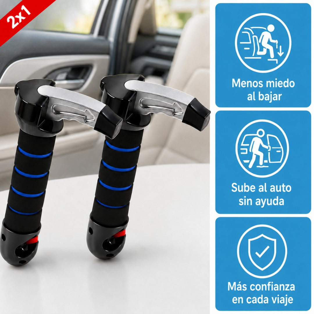 Manilla Apoyo Auto · Baja Sola, Con Confianza, Sin Pedir Ayuda a Nadie (Lleva 2 Paga 1)