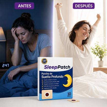 Parches para Dormir · Inductores de Sueño Natural (Lleva 2 Paga 1)