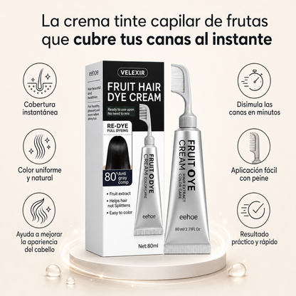 Peine Tinte Canas | Cubre Canas al Instante Sin Manchar (Lleva 3 Paga 1)