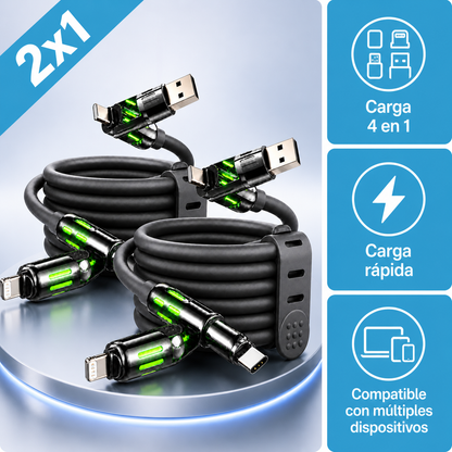 Cable Cargador Universal | Un Cable para Todo (Lleva 2 Paga 1)