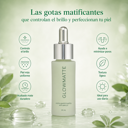 Matificante Facial | Controla el Brillo Todo el Día (Lleva 2 Paga 1)
