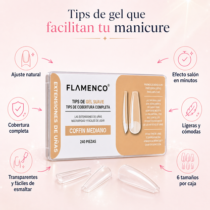 Set Uñas Press-On | Uñas Perfectas en 5 Minutos (Lleva 2 Paga 1)