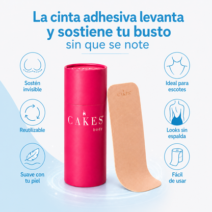 Cinta Adhesiva | Levanta y Sostiene Sin Que Se Note Nada (Lleva 2 Paga 1)