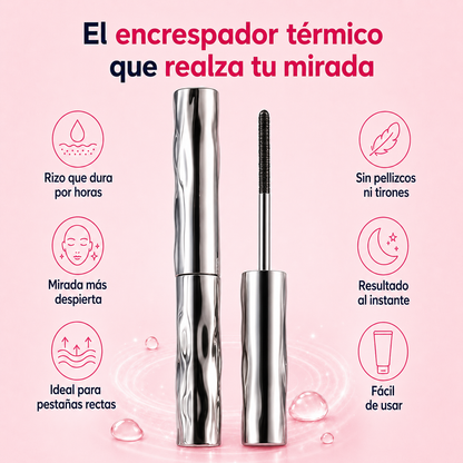 Encrespador Térmico · Pestañas Rizadas Sin Pellizcar (Lleva 2 Paga 1)