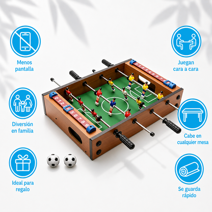 Taca-Taca Mini Futbolito | El Mejor Regalo para el Día del Niño