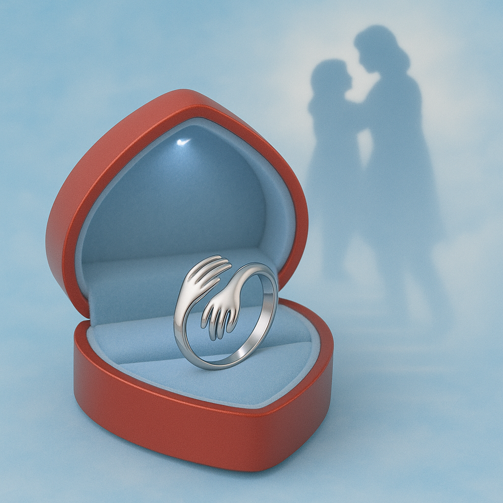 Lleva 2 Paga 1 | Anillo Abrazo Eterno + Joyero de REGALO