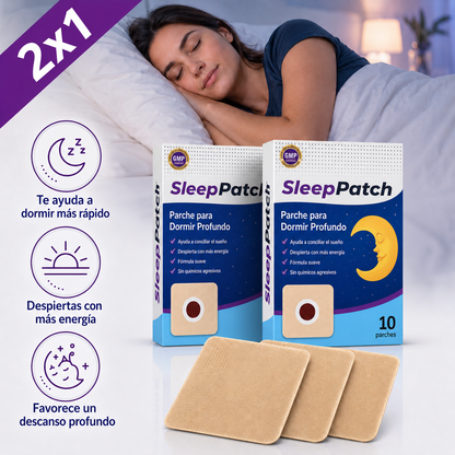 Parches para Dormir · Inductores de Sueño Natural (Lleva 2 Paga 1)