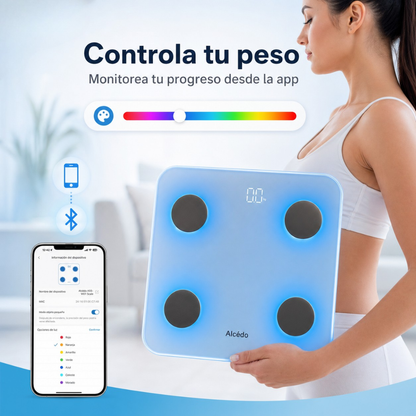 Pesa Inteligente | Controla tu Peso y Grasa Corporal