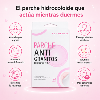 Parches Anti-Grano | Absorbe el Grano y Evita la Mancha (Lleva 2 Paga 1)
