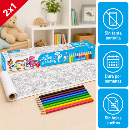 Rollo de Dibujo | Pack Día del Niño (Lleva 2 Paga 1)