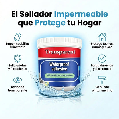 Sellador Impermeable | Corta la Gotera e Impermeabiliza Antes de que Vuelva (Lleva 3 Paga 1)