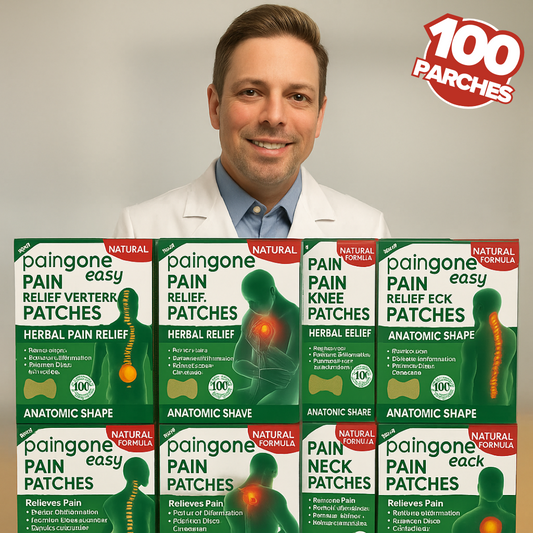 100 Parches para Aliviar el Dolor de Cuello, Espalda y Rodilla