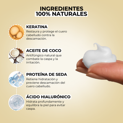 DOLCE HAIR™ | CREMA ANTI CASPA Y PICAZÓN