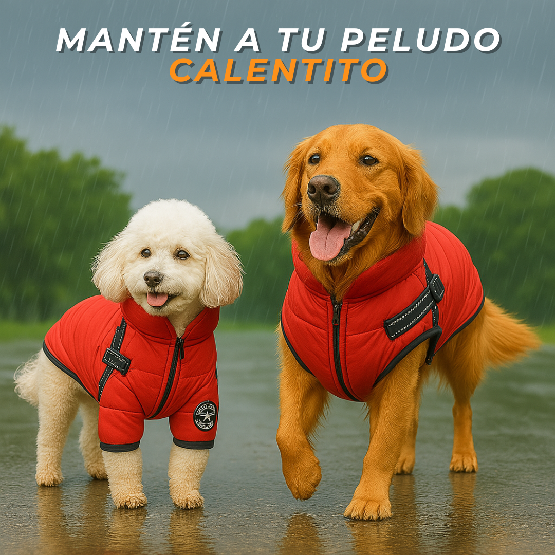 Chaqueta Impermeable para Perros + Libro Digital Gratis