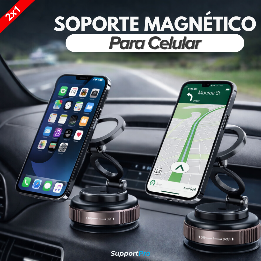 Soporte Magnético | Conduce sin distracciones (Lleva 2 Paga 1)