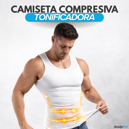 Camiseta Compresiva | Moldea tu Abdomen (Lleva 2 Paga 1)