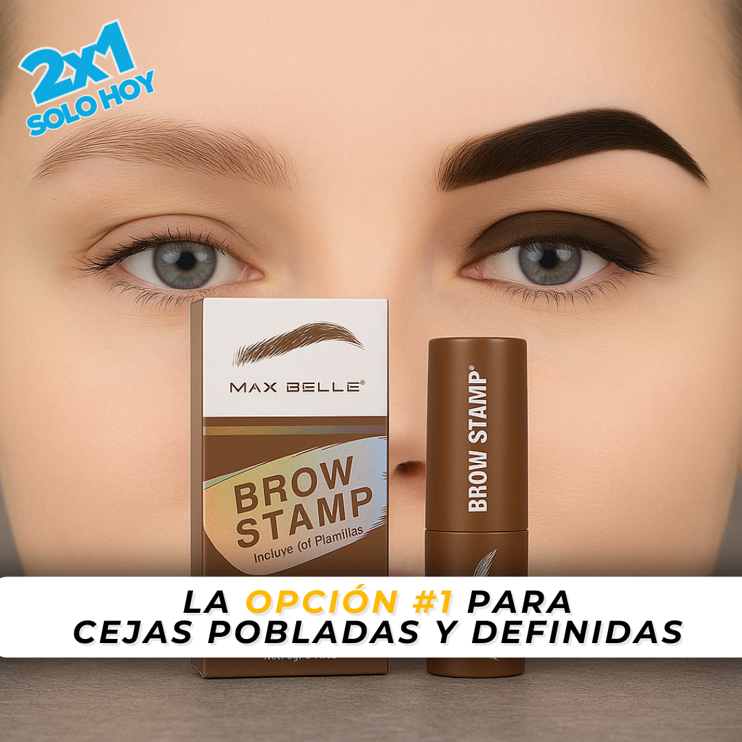 Kit Estampado de Cejas | Cejas Pobladas y Definidas en Segundos (Lleva 2 Paga 1)
