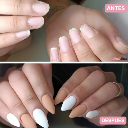 Set Uñas Press-On | Uñas Perfectas en 5 Minutos (Lleva 2 Paga 1)