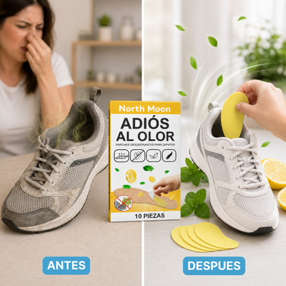 Parches Elimina Olores | Pies Frescos Todo el Día (Lleva 3 Paga 1)