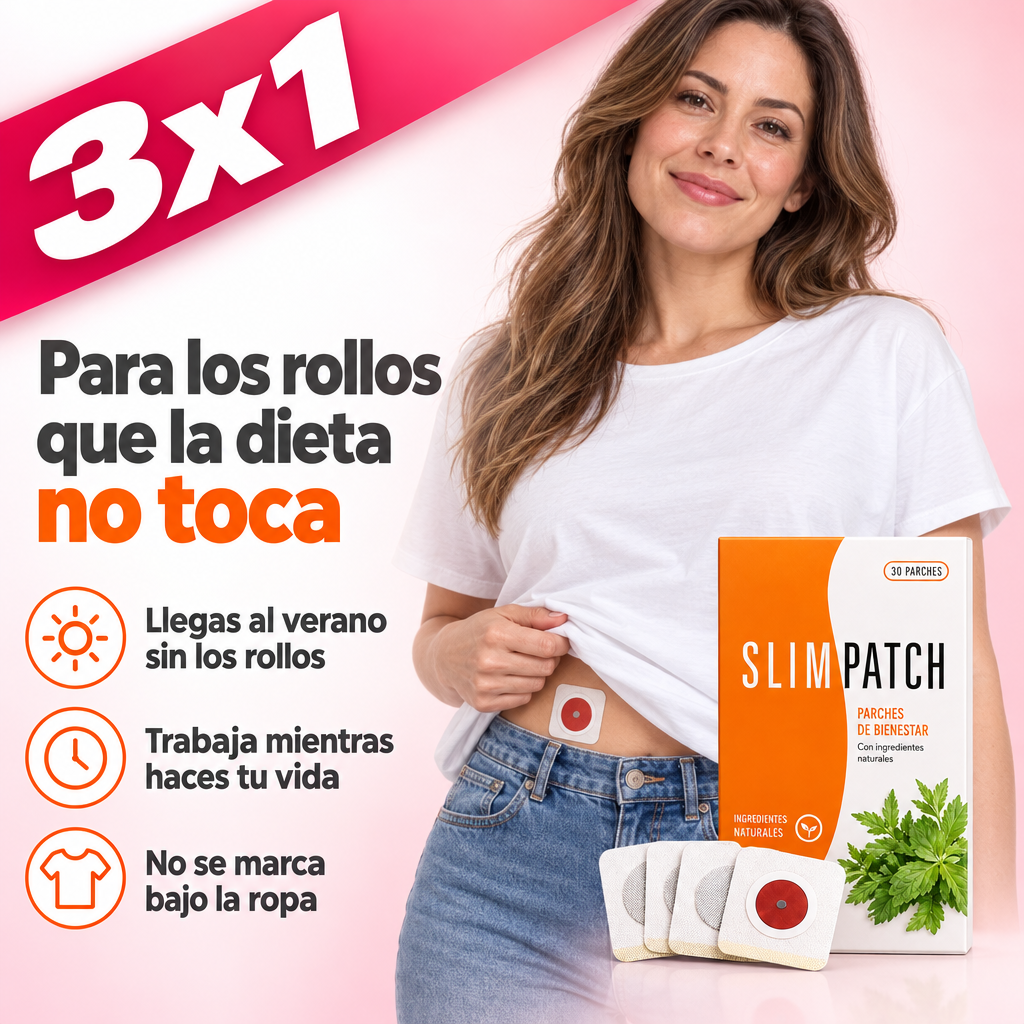 Parches Reductores | Baja los rollos de la cintura