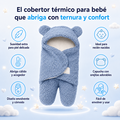 Cobertor Térmico Bebé | Duerme Abrigado Toda la Noche (Lleva 2 Paga 1)
